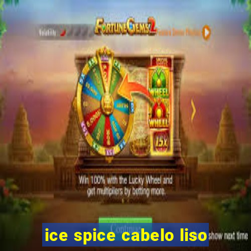 ice spice cabelo liso